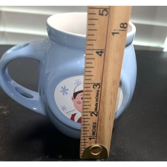 ELF On The Shelf Mugs Set OF 2 Blue Christmas Holiday - Picture 8 of 9